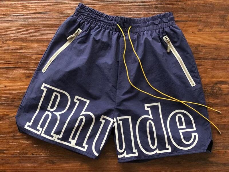 Short Rhude Logo Roxo