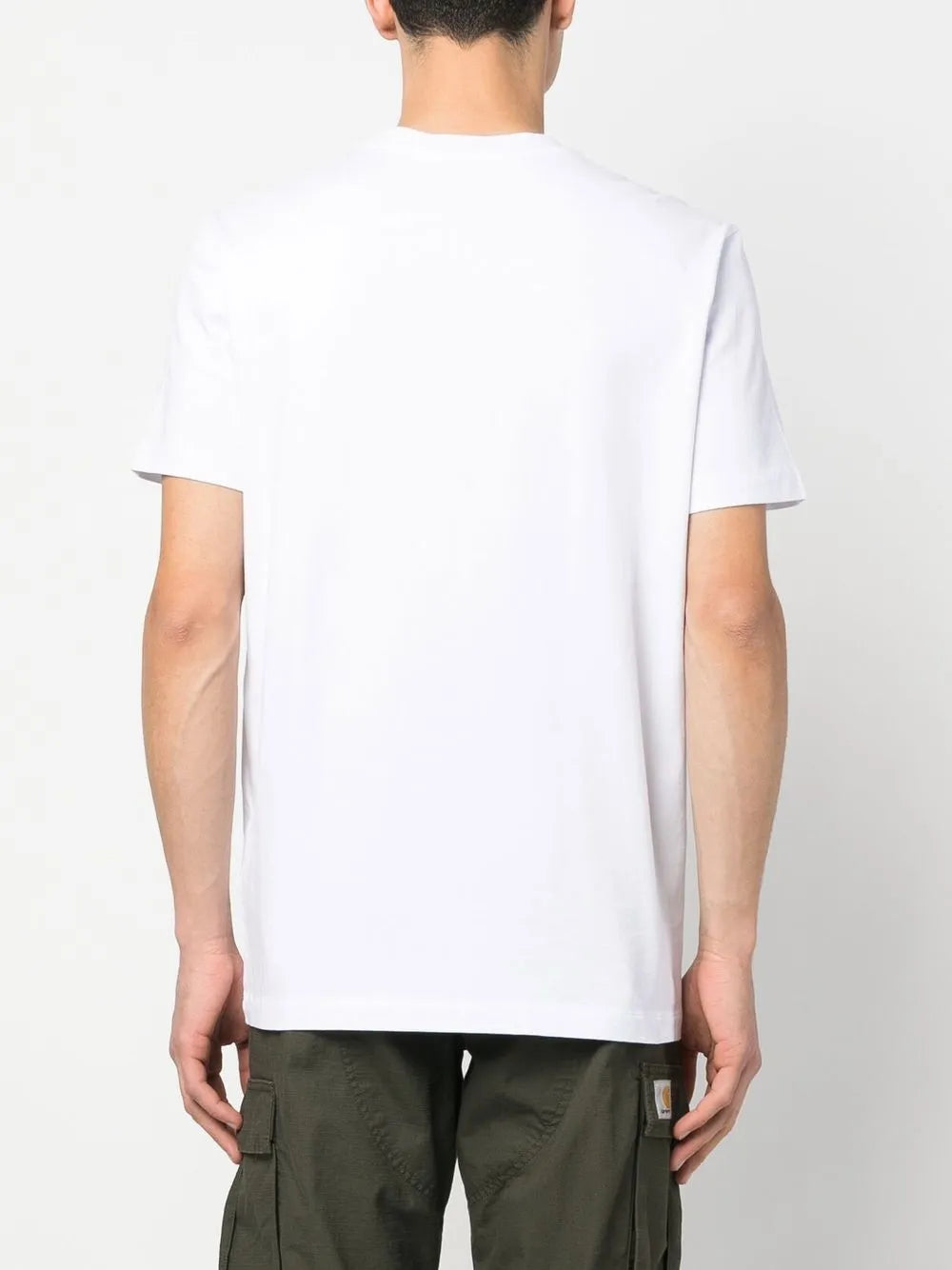 Camiseta com estampa de logo