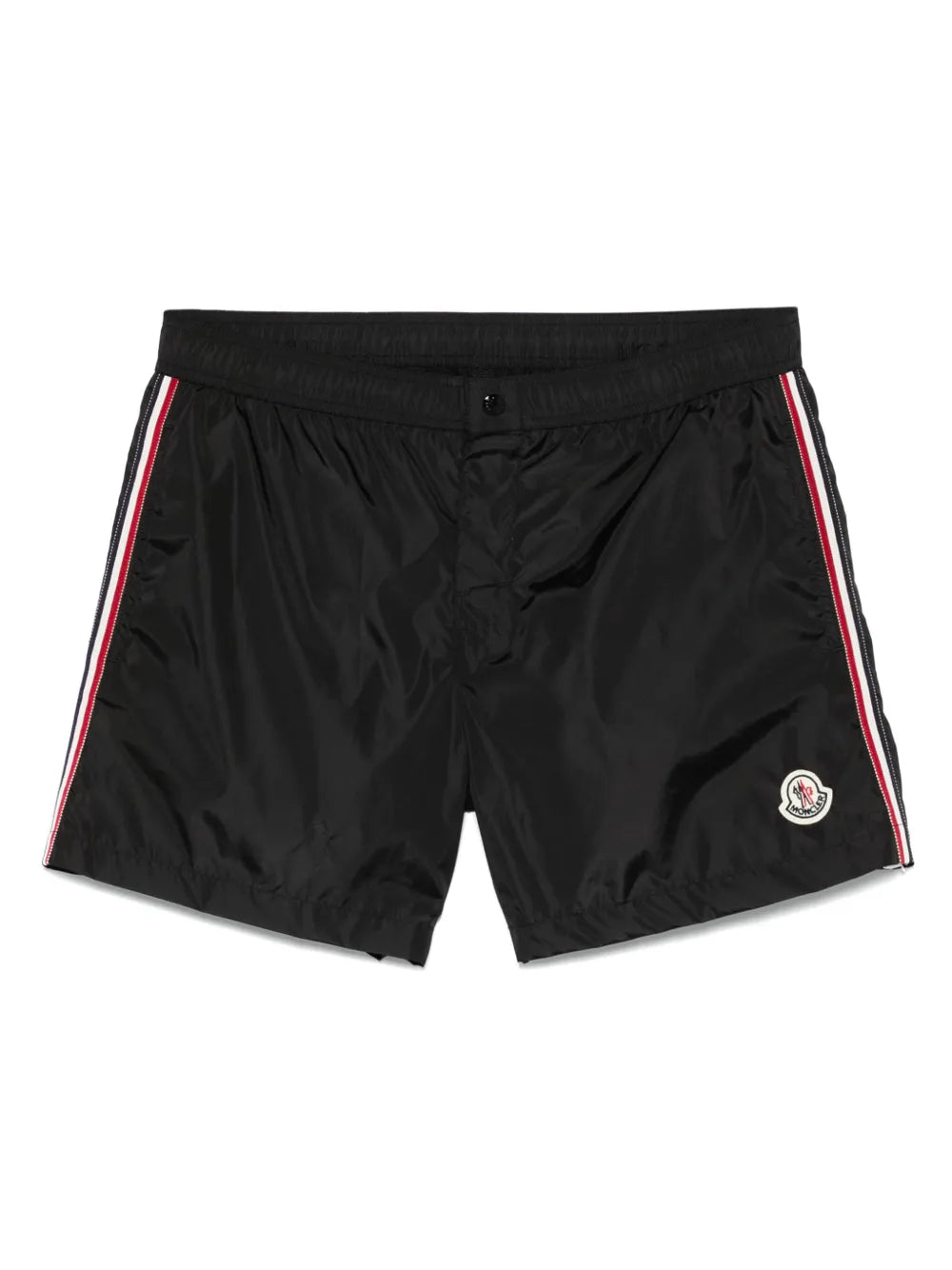 Bermuda de praia com detalhe de listra
