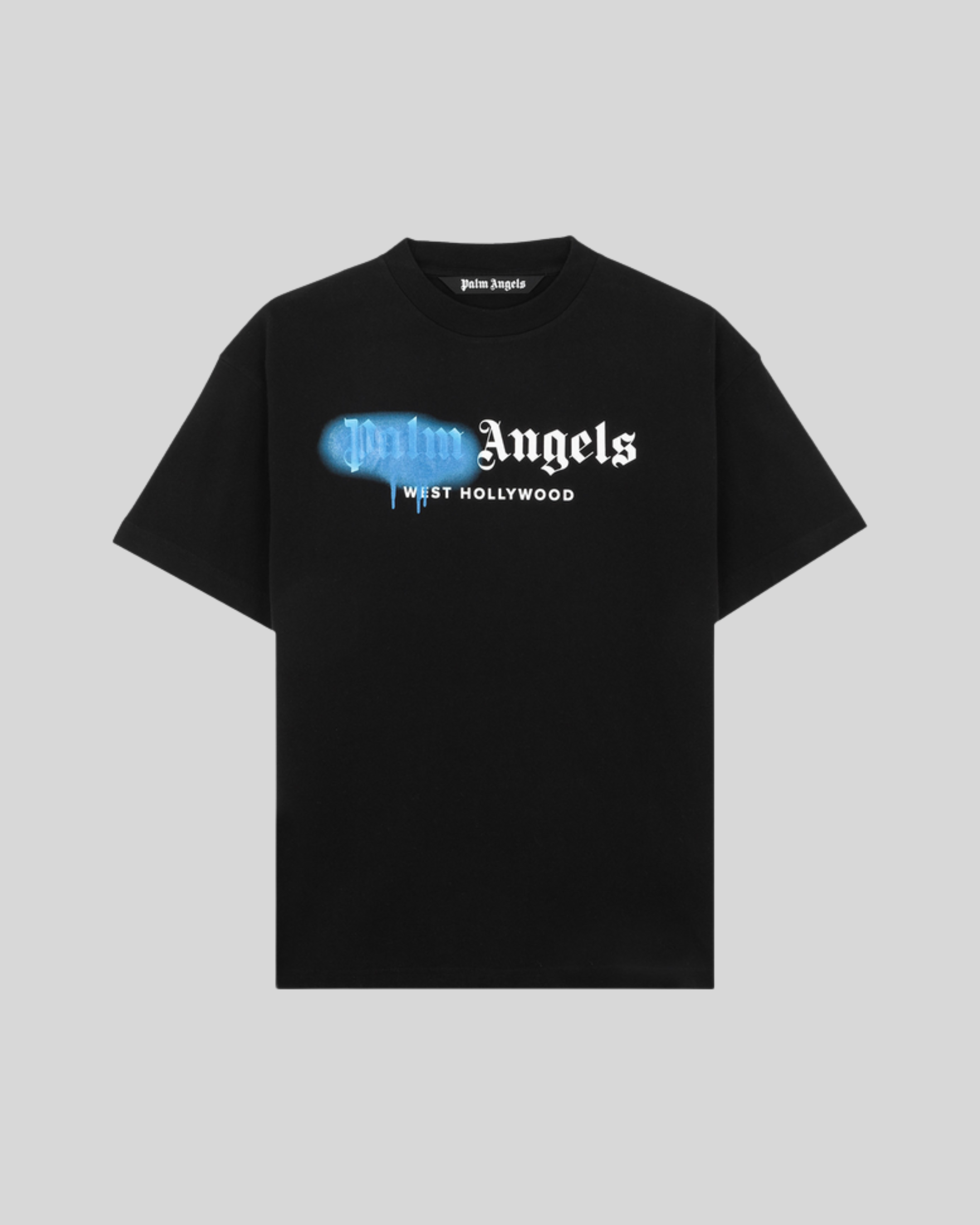 Palm Angels T-Shirt Sprayed West Hollywood
