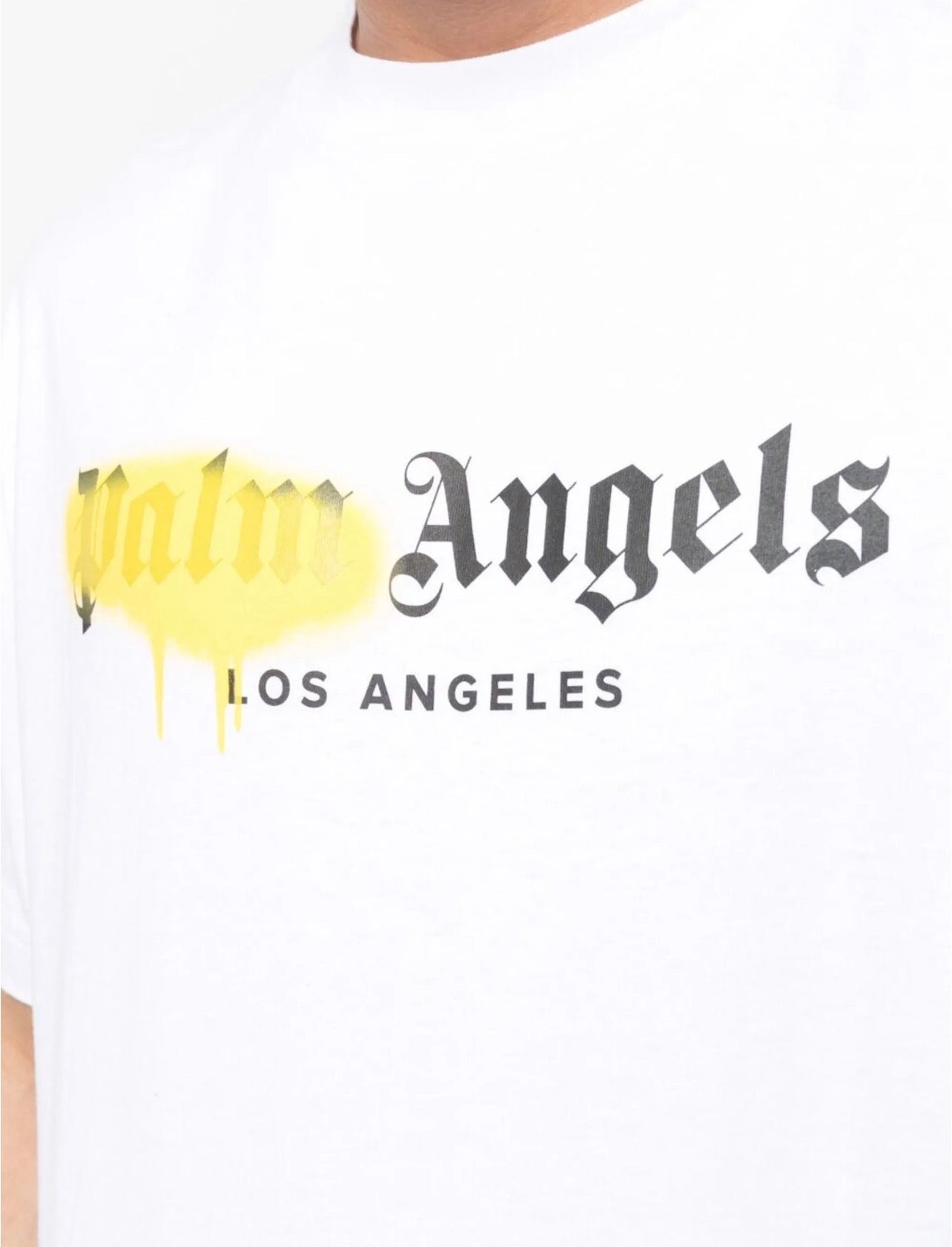 Palm Angels T-Shirt Spray Los Angeles
