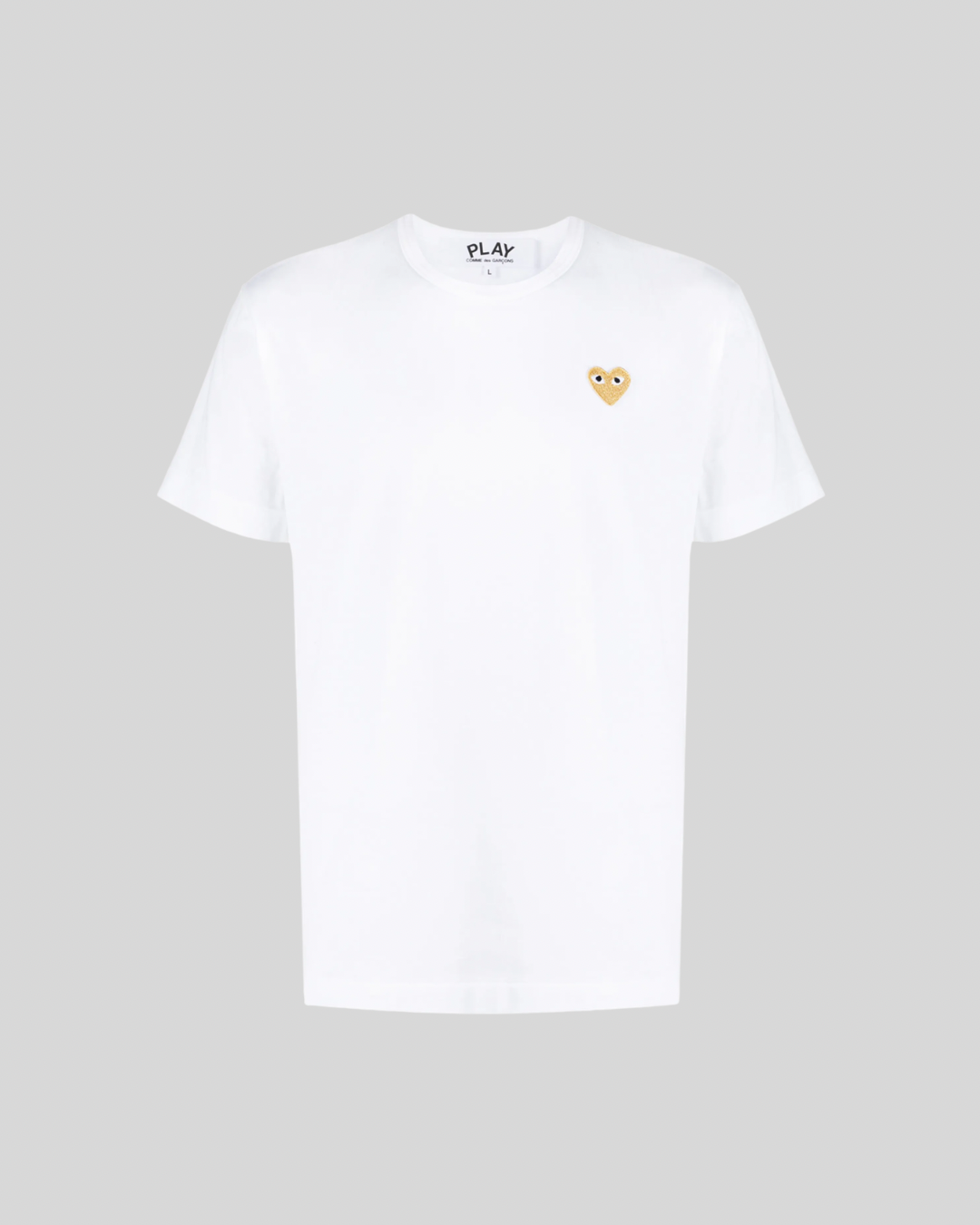 Comme Des Garçons Play Golden Heart White