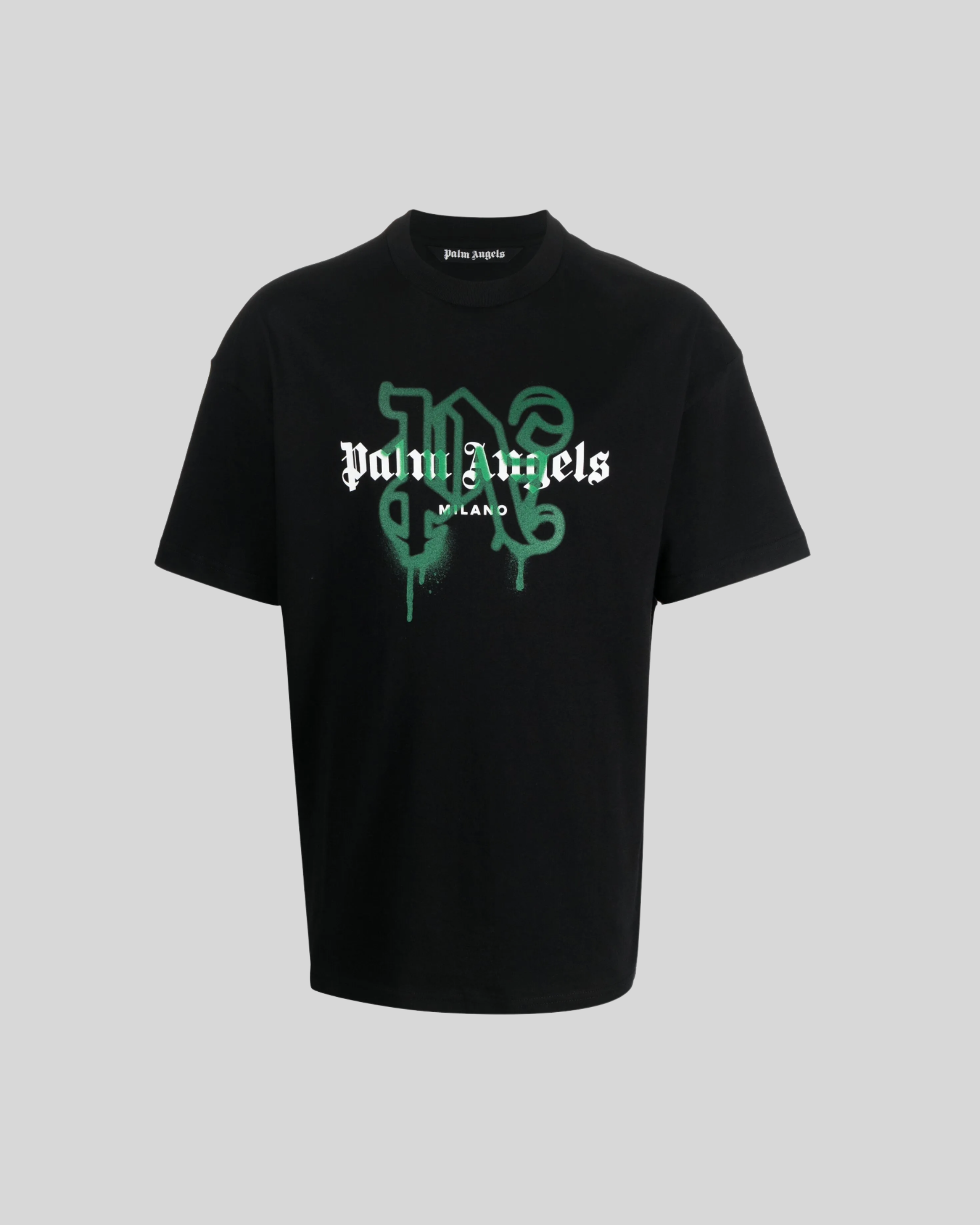 Palm Angels T-Shirt Logo Spray Milano