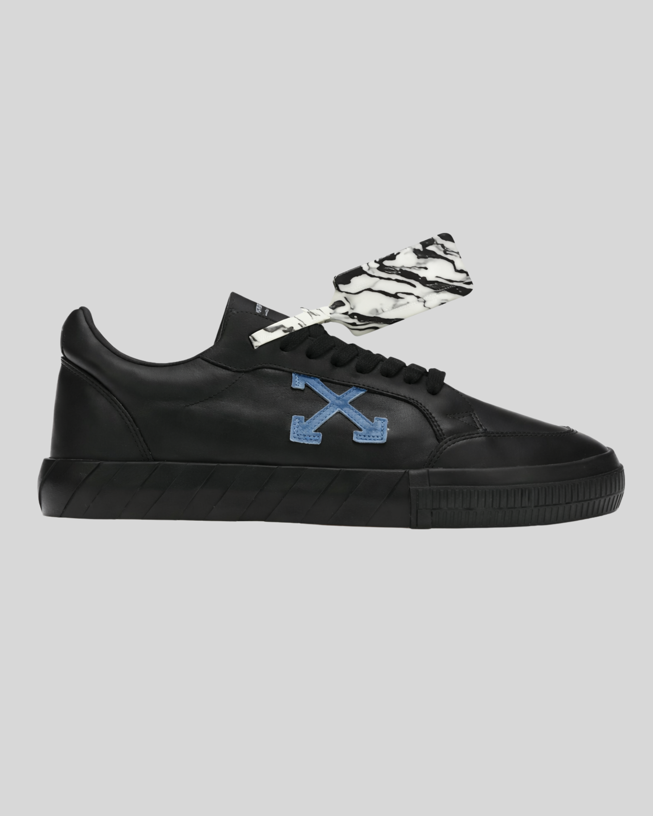 Off-White Vulcanized Black/Dark Blue