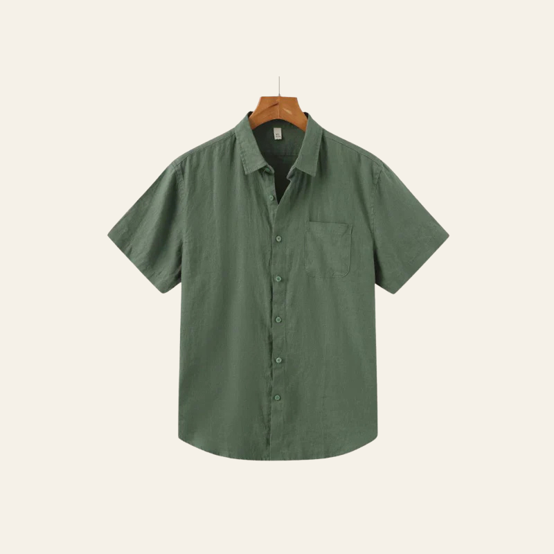 Camisa Linho Manga Curta "Cape Town" Originals SV