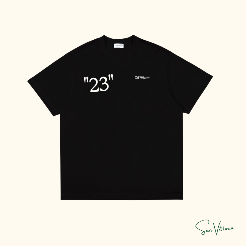 Camiseta "Arrows "23" Oversized Tee" Off-White