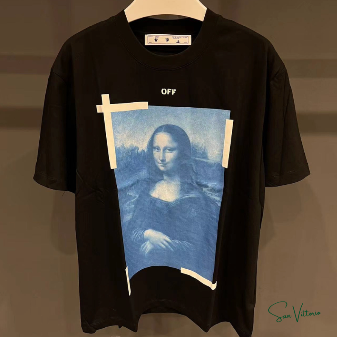 KIT! Camiseta "Double Hearts" CDG + Camiseta "Monalisa" Off-White