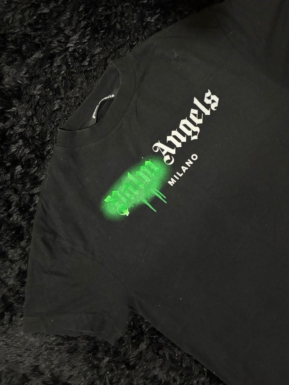 Palm Angels T-Shirt Sprayed Milano