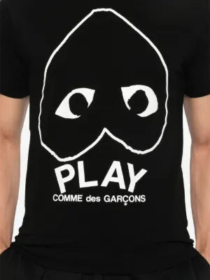 Camiseta com estampa de logo