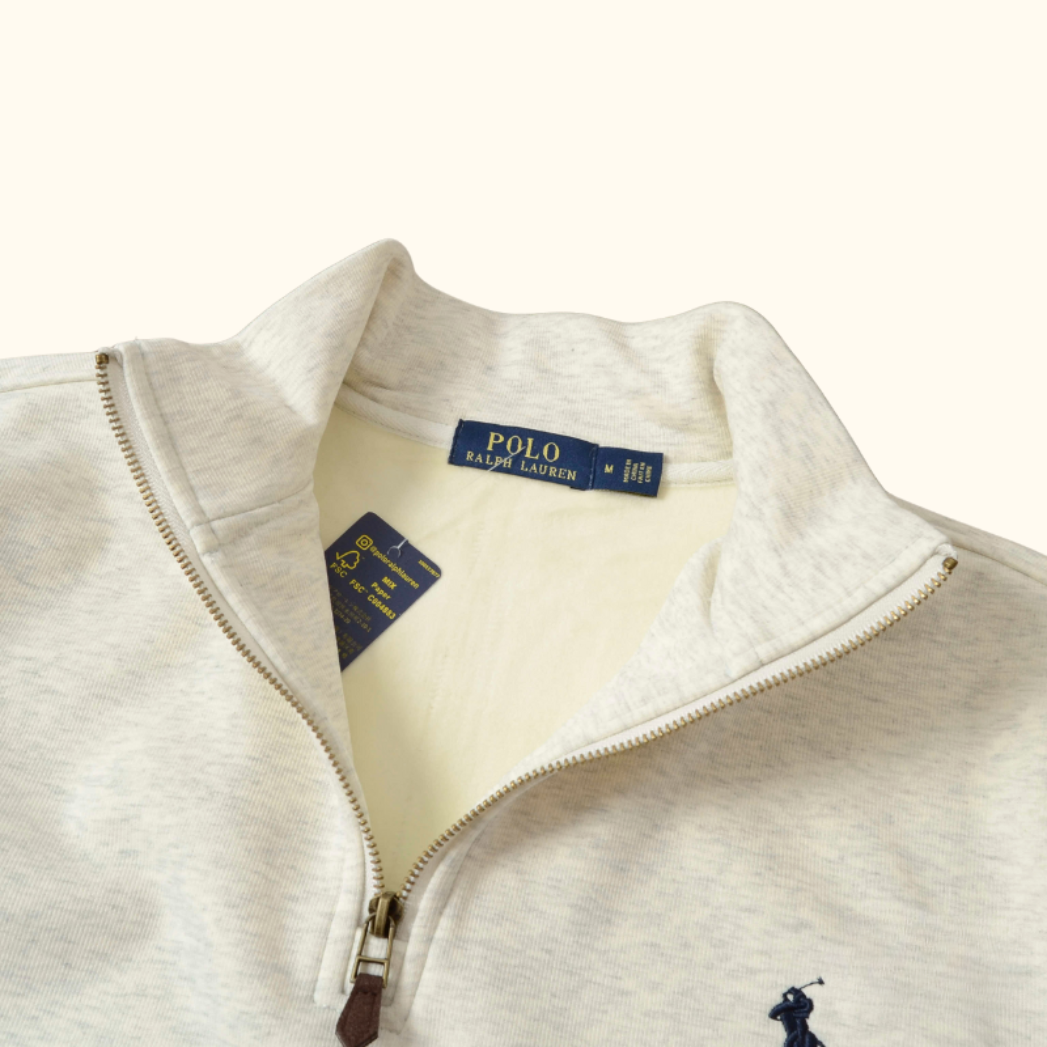 Suéter Quarter Zíper Ralph Lauren