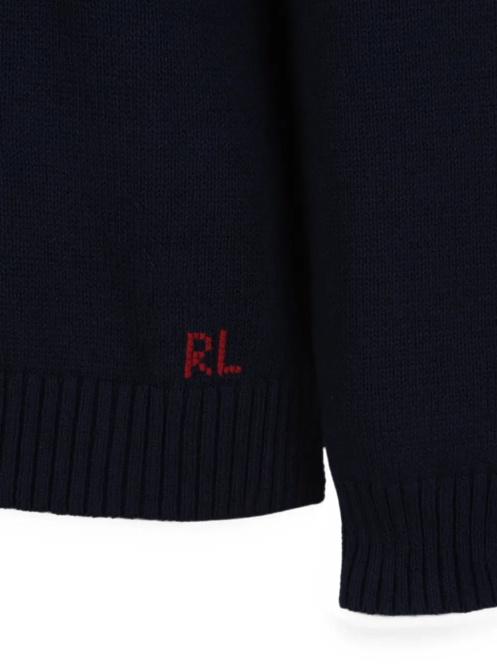 Polo Bear intarsia-knit sweater