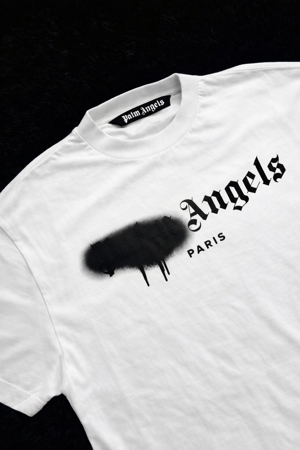 Palm Angels T-Shirt Sprayed Paris
