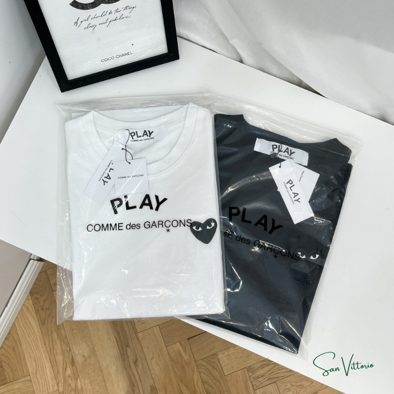 Camiseta "Black Emblem" CDG (Open Box)