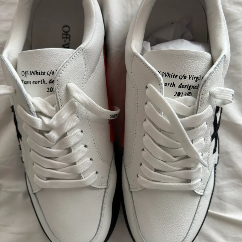 Tênis "Vulcanized Low Couro" Off-White