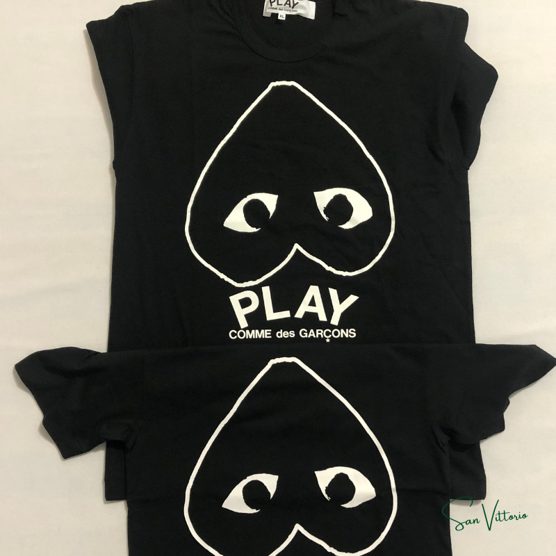 Camiseta "White Outline" CDG (Open Box)
