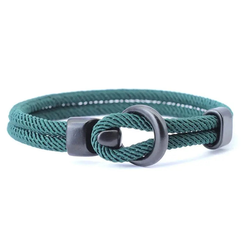 Pulseira de Corda Minimalista
